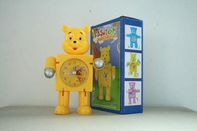 TEENIE WEENIE ROBOT ALARM CLOCK YELLOW - HP1015190