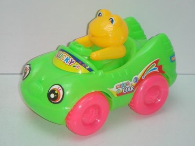 PULL LINE FROG CAR YELLOW/RED/GREEN - HP1015210