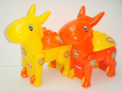WIND UP BUMPER DONKEY YELLOW/RED - HP1015212
