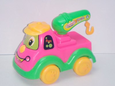 PULL LINE CONSTRUCTION CAR W/JOW 3COLOR - HP1015228