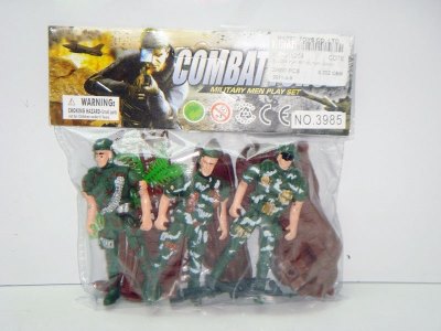 SOLDIER PLAY SET MILITARY GREEN - HP1015254