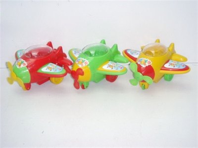 PULL BACK PLANE W/CANDY HOLDER RED/YELLOW/GREEN - HP1015339