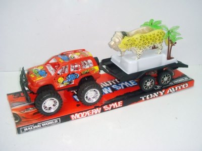 FRICTION CAR W/ANIMAL - HP1015363