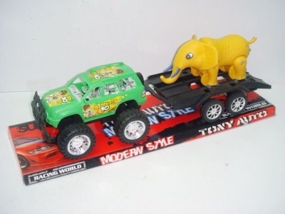 FRICTION CAR W/ELEPHANT - HP1015364
