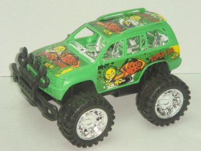 FRICTION CAR GREEN/BLUE/RED - HP1015369