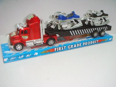 FRICTION CAR W/2MOTOR RED/BLUE - HP1015386