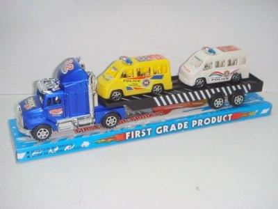 FRICTION CAR W/2 AMBULANCE 2COLOR - HP1015388