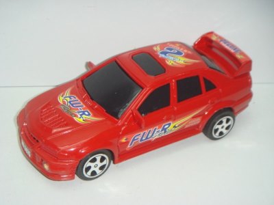 FRICTION PAINTING CAR BLUE/RED/SILVER - HP1015616