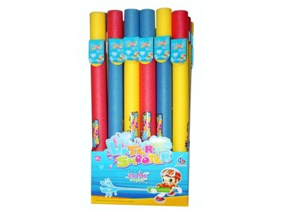 EVA WATER GUN 24PCS/DISPLAY BOX RED/YELLOW/BLUE - HP1015755