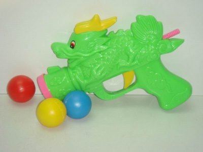 PING-PONG GUN (DRAGON) RED/YELLOW/GREEN - HP1015789