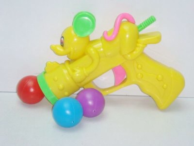 PING-PONG GUN (CARTOON MOUSE) RED/YELLOW/GREEN - HP1015790