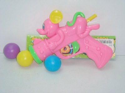 PING-PONG GUN (CARTOON MOUSE) RED/YELLOW/GREEN - HP1015791