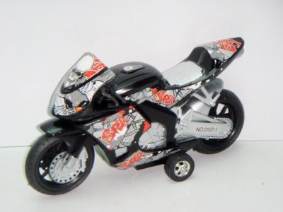 3ASST FRICTION MOTOR BLACK/ORANGE/BLUE - HP1015838