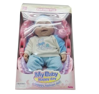B/O DOLL W/VOICE & CRADLE (INCLUDED BATTERY 2*AAA) - HP1015987