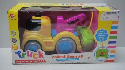 4FUNCTION CAR W/LIGHT & MUSIC (TRANSPARENT TIRE) - HP1016006