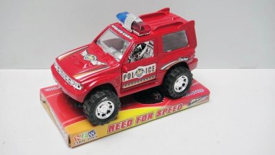 FRICTION JEEP RED/BLUE/WHITE - HP1016039