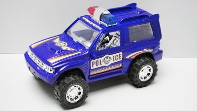 FRICTION JEEP RED/BLUE/WHITE - HP1016040