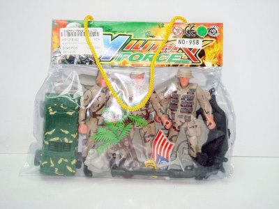 4ASST.SOLDIER CAMOUFLAGE 3PCS - HP1016192