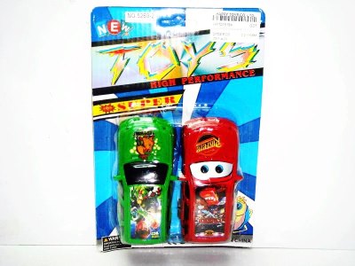 4ASST.FRICTION CAR BLUE/GREEN/RED/WHITE - HP1016195