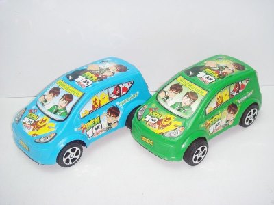 PULL LINE BEN10 CAR BLUE/GREEN - HP1016265