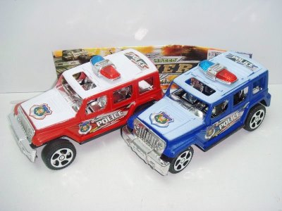 PULL BACK POLICE CAR RED/BLUE - HP1016318