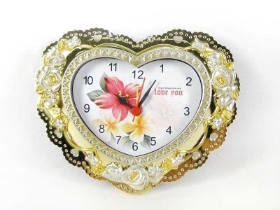 PLATING ROSE CLOCK GOLDEN - HP1016361