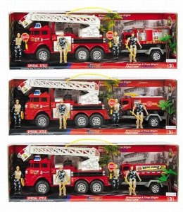 FRICTION FIRE FIGHTING SET 3ASST. - HP1016382