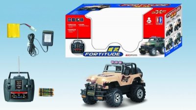 1：24SIX FUNCTION B/O TOY CAR W/CHARGER & MUSIC - HP1016434