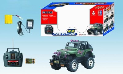 1：24FOUR FUNCTION B/O TOY CAR W/CHARGER & MUSIC - HP1016435