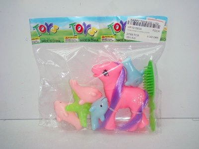 HORSE W/COMB & STARFISH & DOLPHIN - HP1016634