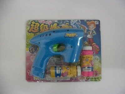 BUBBLE GUN W/LIGHT RED/YELLOW/BLUE - HP1016678