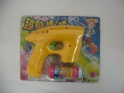 BUBBLE GUN W/LIGHT RED/BLUE/YELLOW - HP1016689