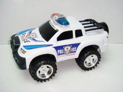 FRICTION CAR WHITE/BLUE - HP1017073