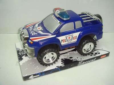 FRICTION CAR WHITE/BLUE - HP1017074