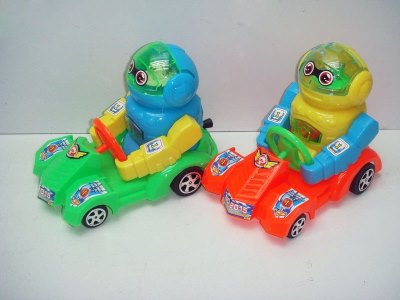 PULL LINE ROBOT KART W/LIGHT 4COLOR - HP1017080