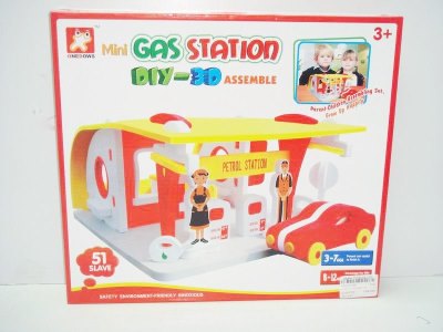 EVA MINI GAS STATION(ASSEMBLE) 51PCS - HP1017135