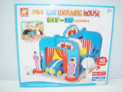 EVA CAR WASHING HOUSE(ASSEMBLE) 45PCS - HP1017142
