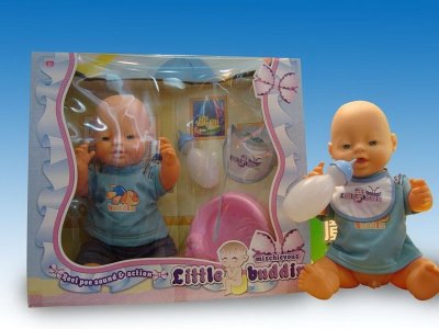 26CM SIT DOLL W/IC  - HP1017172