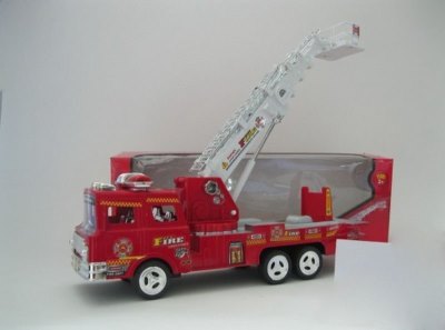 FRICTION FIRE TRUCK RED - HP1017214