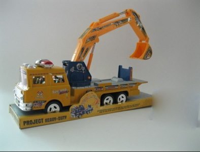 FRICTION CONSTRUCTION CAR YELLOW/BLUE/RED - HP1017218