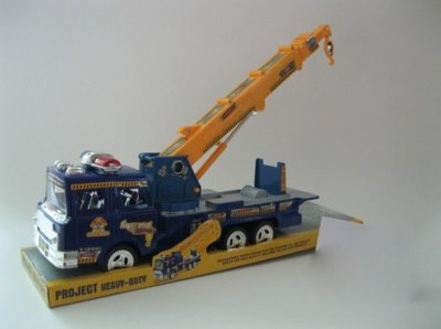 FRICTION CONSTRUCTION CAR YELLOW/BLUE/RED - HP1017219