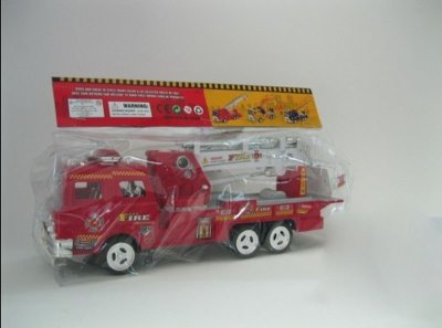 FRICTION FIRE TRUCK RED - HP1017220