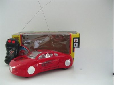 2 FUNCTION R/C CAR W/LIGHT RED/YELLOW/BLUE  - HP1017225