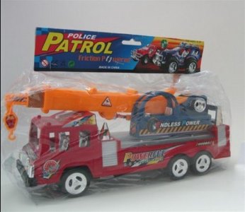 FRICTION CONSTRUCTION CAR YELLOW/BLUE/RED - HP1017228