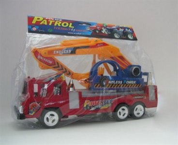 FRICTION CONSTRUCTION CAR YELLOW/BLUE/RED - HP1017229