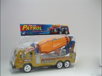 FRICTION CONSTRUCTION CAR YELLOW/BLUE/RED - HP1017230