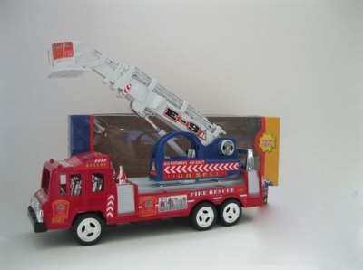 FRICTION FIRE TRUCK RED - HP1017234