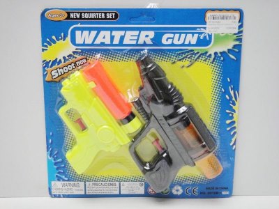 TRANSPARENT & SOLID COLOR WATER GUN (2 IN 1) - HP1017283