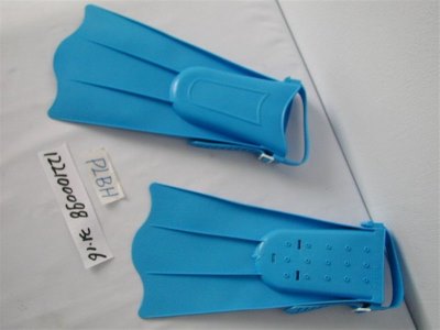 SWIMMING FINS (YOUTH) GREEN/ORANGE/BLUE/YELLOW - HP1017299