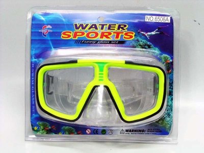 SWIMMING GOGGLES（ADULT) GREEN/ORANGE/BLUE/YELLOW - HP1017313